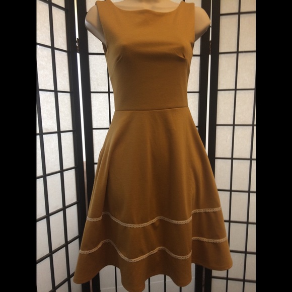 Fleet Collection Dresses & Skirts - FLEET COLLECTION Yellow Dress